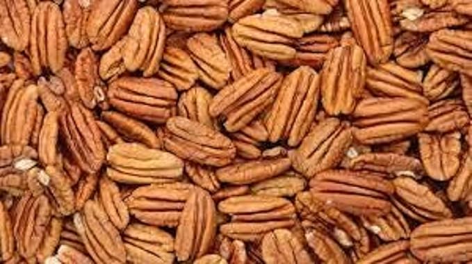 Whole, Shelled & Dry Roasted Georgia Pecans With Himalayan Salt (1 Lb.) - Small Batch Roasted - Vegan & Keto Friendly - Healthy Southern Tastiness - Farm Fresh Nuts Brand