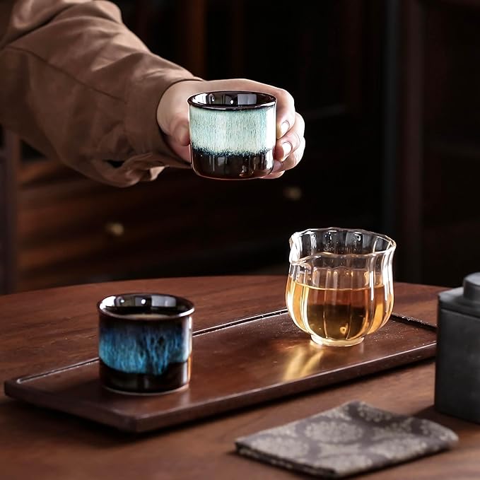 Tea Cups Set of 6 (mixed exterior)