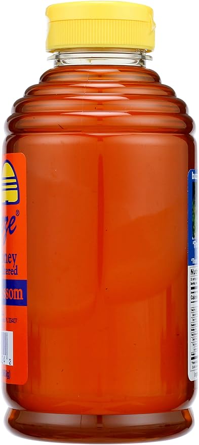 Buzzn Bee Raw Florida Honey - Unpasteurized and Unfiltered (Orange Blossom, 1.5 Pound)
