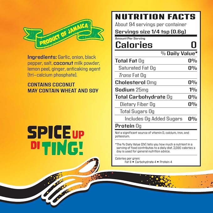 Spur Tree Steam Fish Seasoning ??Dried Spices Mix to Experience Authentic Jamaican Cuisine ??All-in-one Seasoning Blend (6 Oz)