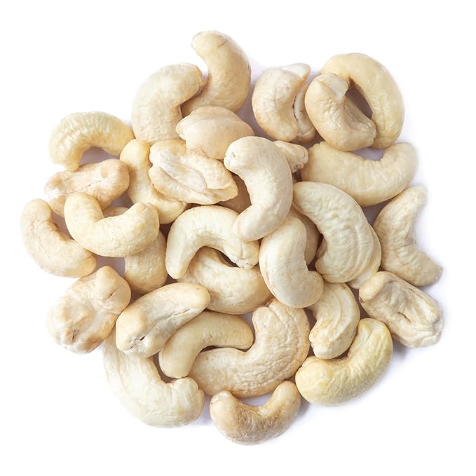 Food to Live Organic Cashews, 1 Pound ??Whole, Size W-240, Unsalted, Non-GMO, Kosher, Raw, Vegan, Bulk