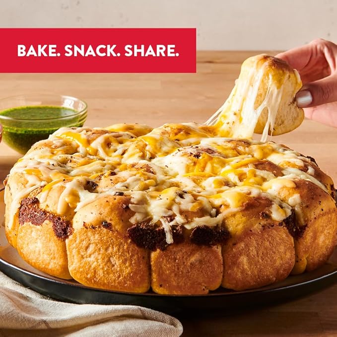 King Arthur Baking Company Pull-Apart Garlic Bread Mix Kit 15.25 oz., Baking Mix - Ready in 1 hour