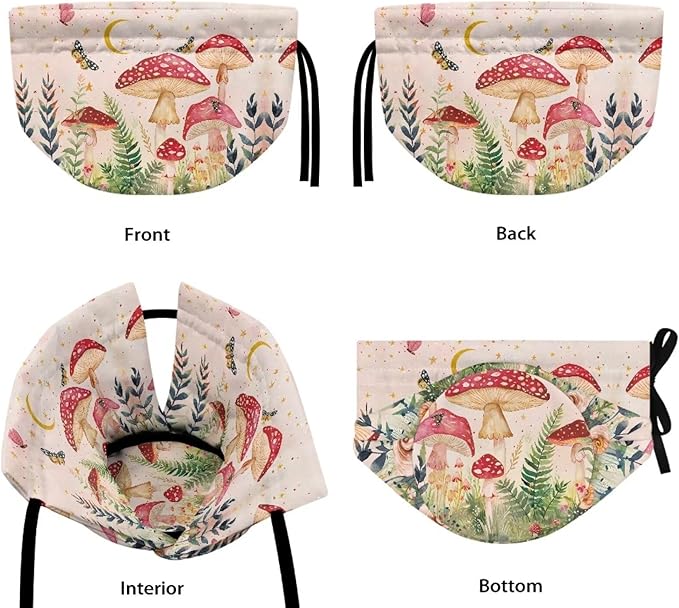 Red Mushroom Tea Cozies for Teapots Tea Cosy Tea Cover Keep Warm Tea Pot Dust Cover Insulated Kettle Cover for Home Kitchen Decorative Accessories