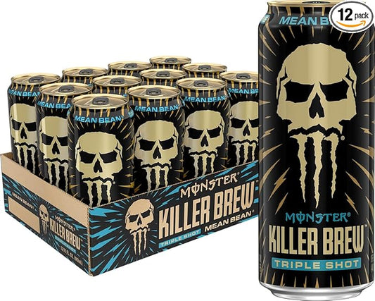 Monster Energy Killer Brew Mean Bean,15 Fl Oz (Pack of 12)