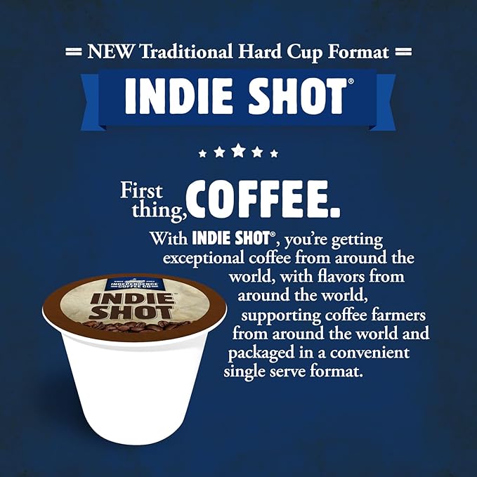 Independence Coffee Co. Jet Fuel Intense and Heavy Body, Dark Roast, Single Serve Coffee K Cup Pods, 40 Count