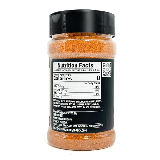 Fresh Finest Texas Smokehouse Steak Seasoning- Authentic Texan Seasoning, 7.05oz - Smoky, Kosher, All-Natural & Gluten-Free