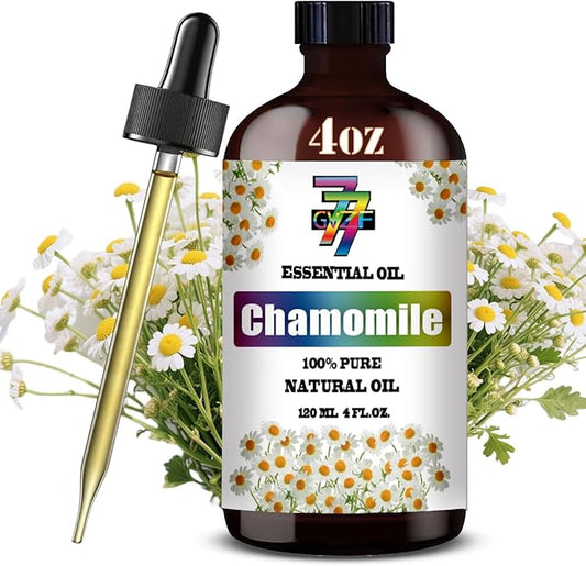 Chamomile Essential Oil (4 oz / 120 ml) ??Chamomile Oils for diffusers, humidifiers, Home Baths, Cleaning Products, Yoga, DIY Soaps and DIY Scented Candles