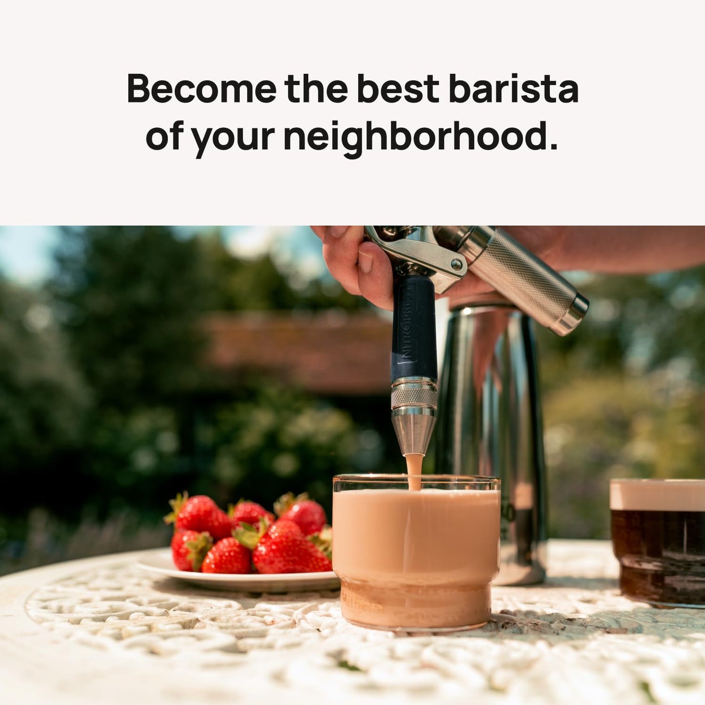 Hatfields London Original NitroPress - Nitro Cold Brew Coffee Maker