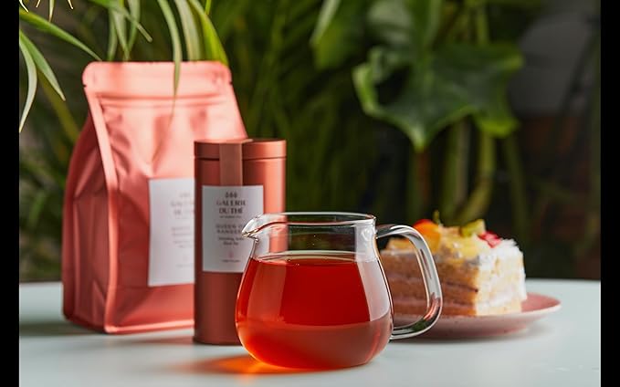 Galerie du Thé | Darjeeling first flush Black Tea | 30g loose tea caddy | by Ahmad Tea