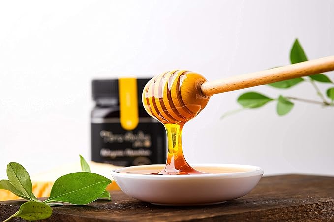 Patagonia Mountain Honey APF 100+ by TERRA ANDES PLUS | Raw natural organic honey. Highest bioactive grade. Made in Chilean Patagonia. 100% pure. NON Gmo. Awarded worldwide. Unfiltered Honey, 8.8 oz