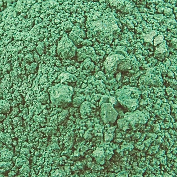 Luster Dust - Spruce Green (4g 1x Jar) | Edible Vegan Dust & Paint for Cake Decorating, Ice Cream, Desserts, Cocktails and Beverages by Bakell