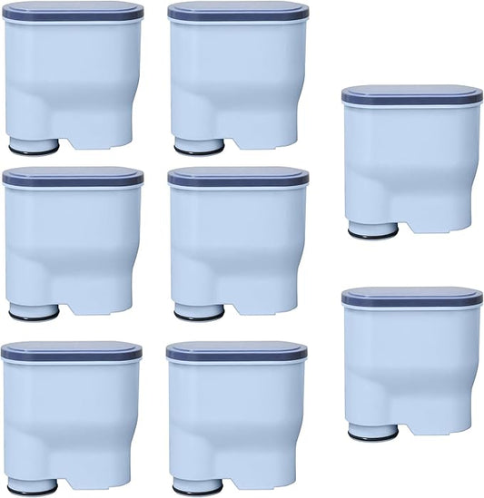 8-Pack Water Filter for Philips Saeco AquaClean CA6903 ??Anti-Lime Scale Replacement Filters for Fully Automatic Coffee Machines