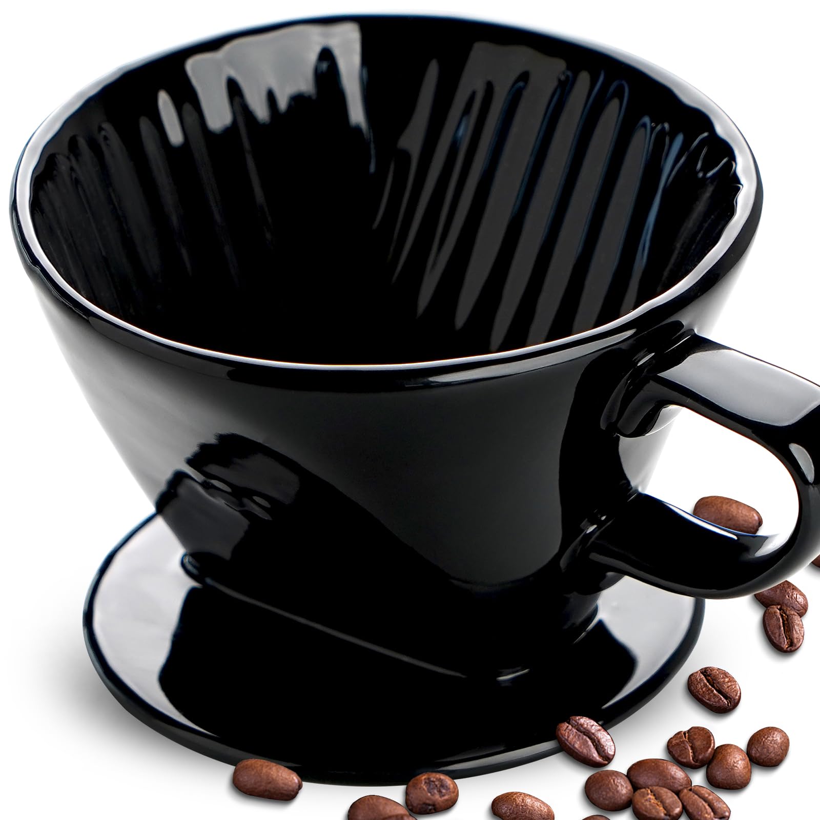 hailanbao Handmade Pour Over Ceramic Coffee Dripper
