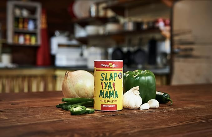 Slap Ya Mama Louisiana Style Variety Pack, Cajun Original Blend Spice Mix 8 Ounce Can and Jalapeno Pepper Hot Sauce 5 Ounce Bottle