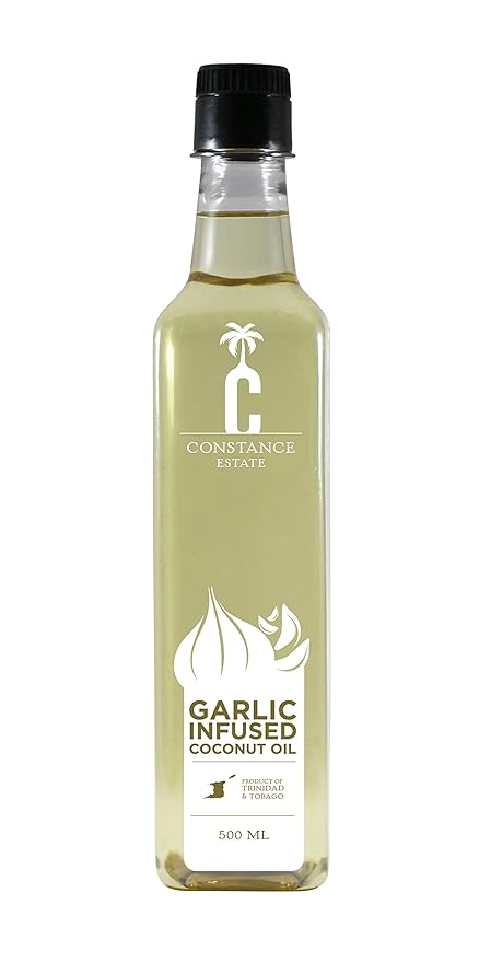 Constance Estate Garlic Infused Coconut Oil (16 Ounce/ 500ml)