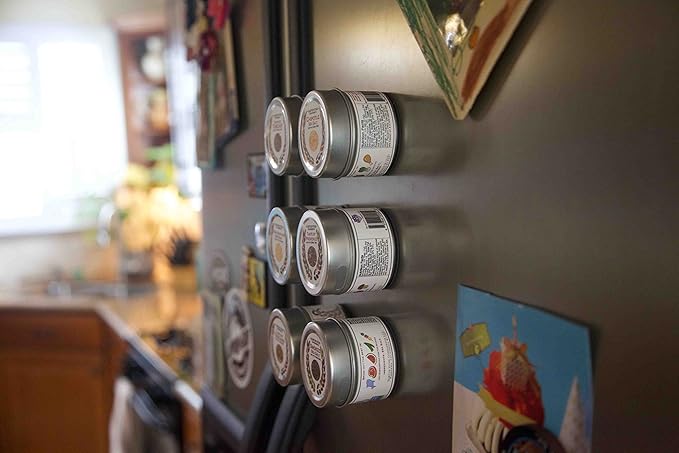 Ancho Chili Powder | Gourmet Spice | All Natural Chili Powder | Non GMO, All Natural | Hand Made, Small Batch | Artisanal Seasoning | GLP-1 Friendly | No Artificial Ingredients | Magnetic Tins | Gustus Vitae | #0721