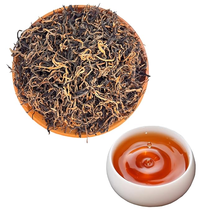 Yunnan Golden Special - Black Loose Leaf Tea - Best Chinese Black Tea - Organically Grown - Perfect Morning Tea - 150g (5.3-ounce)