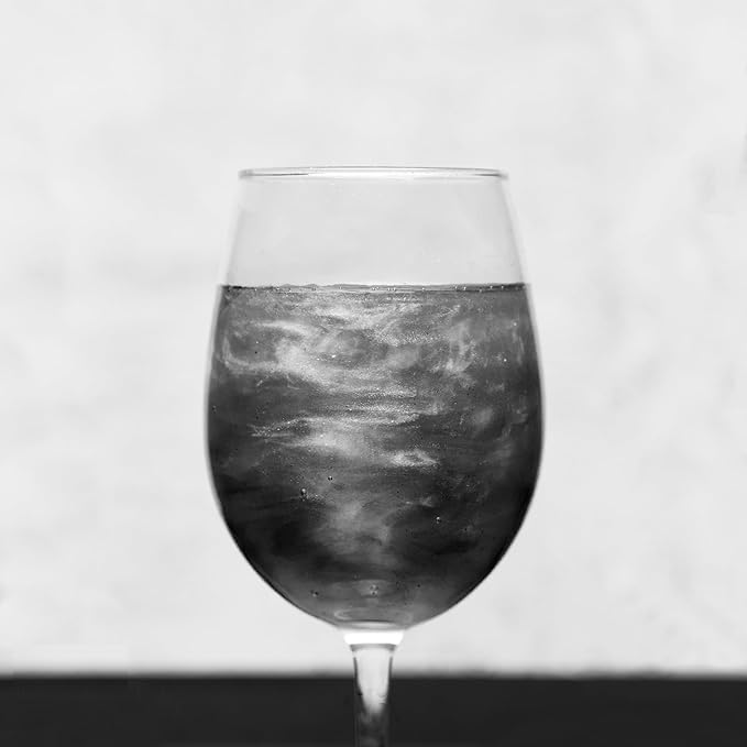 Luster Dust - Moonstone Black (4g 1x Jar) | Edible Vegan Dust & Paint for Cake Decorating, Ice Cream, Desserts, Cocktails and Beverages by Bakell