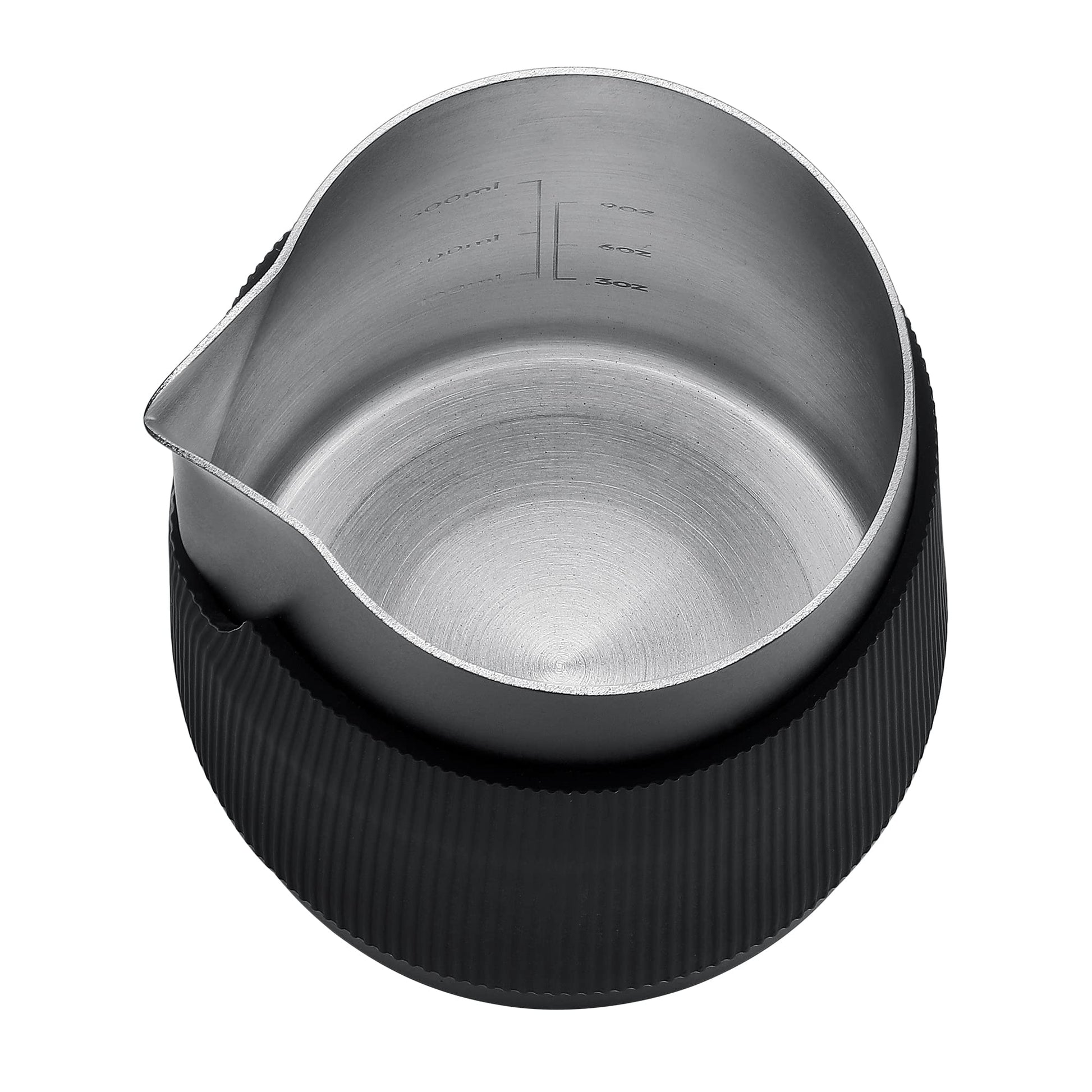 Normcore Handleless Milk Frothing Jug, Milk Pitcher 15.2 oz, Milk Frother Steamer Cup Stainless