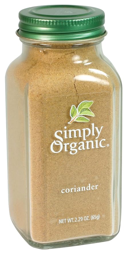 Simply Organic, Coriander Powder, 2.29 Oz (Pack of 2)