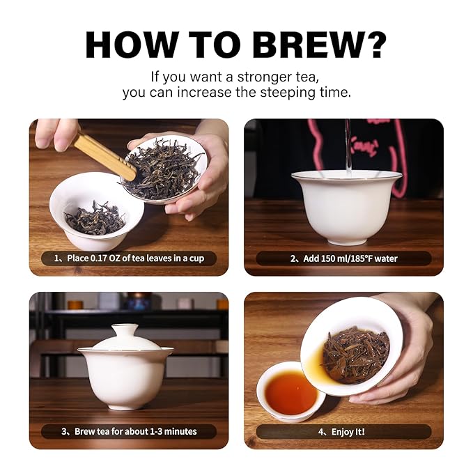 YUANSHENG Selenium Yellow Tea, China Organic tea with Selenium Enriched, 100% Natural Imperial Yellow Tea Loose Leaf, Rich in Antioxidants, Perfect for Gifts, 2.5 Oz