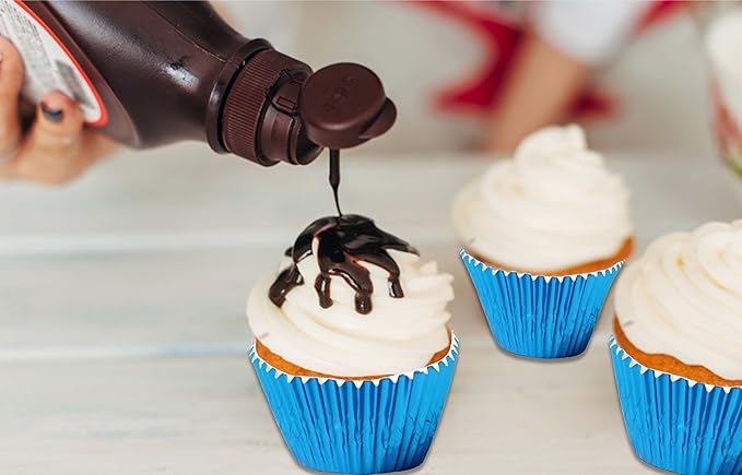 Blue-Foil Cupcake-Liners Paper-Baking-Cupcake,for different Parties, Weddings,Standard Sized(pack of 100ç«???,<div>