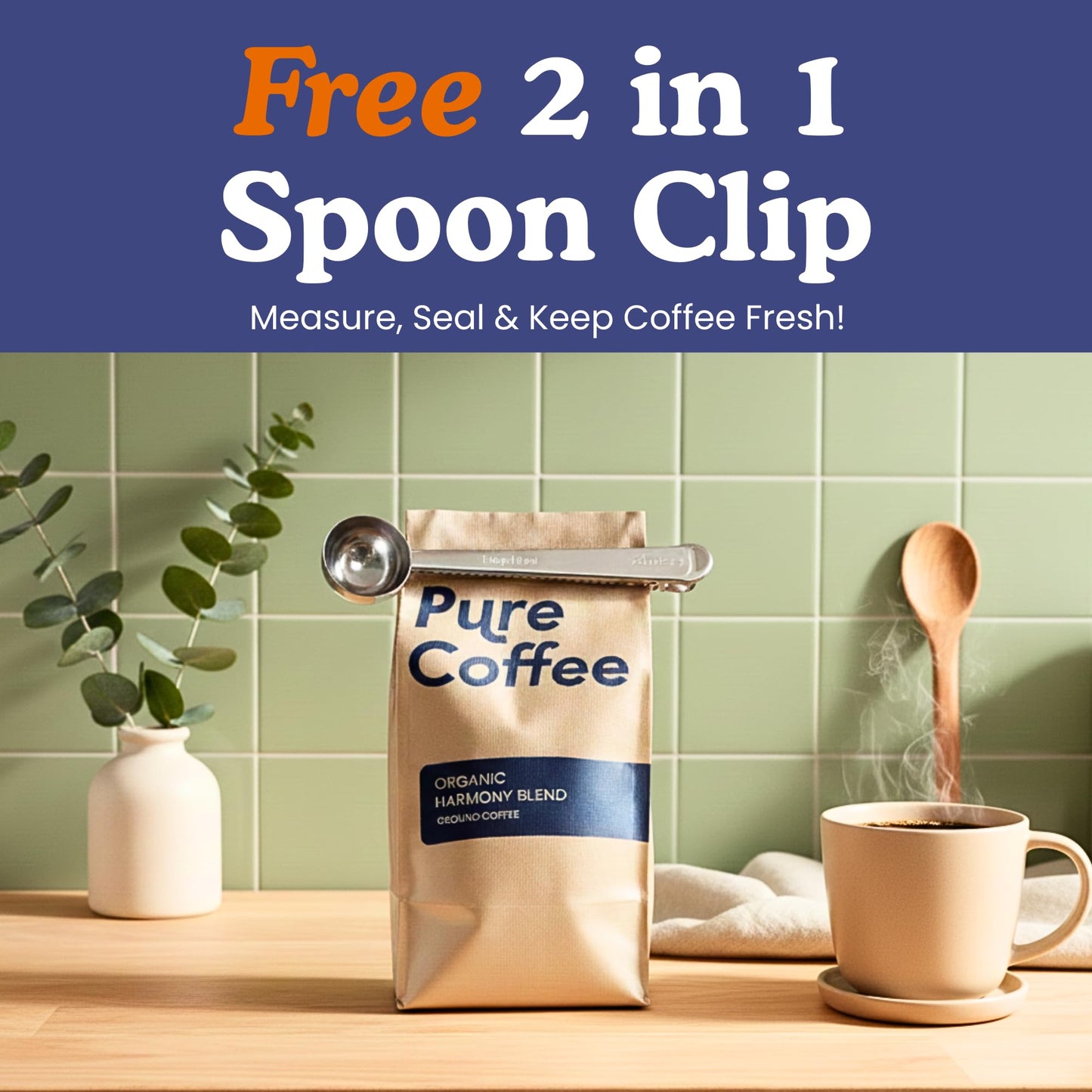 Non-Toxic Stainless Steel French Press, No Plastic or Heavy Metals, 34 oz