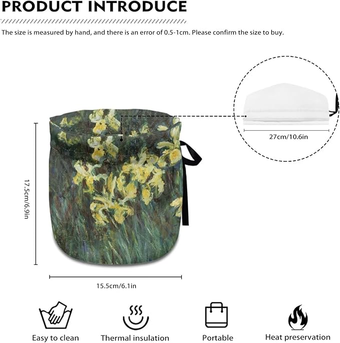 Starry Night Oil Painting Tea Cosy Cover of Teapots Tea Cozy Dust Cover Insulated Breakfast Teapots Kitchen Tea Pots Tea Cozy Kettle Cover for Housewife Tea Lover Gifts