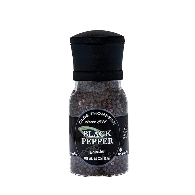 Olde Thompson Black Pepper Grinder, 4.9 Ounce