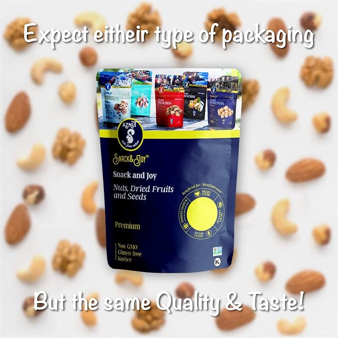 AZNUT Roasted Unsalted Hazelnuts 3 LB, Premium Quality 100% Natural Non-GMO Project Certified, Kosher Certified, No Salt, No Oil, Gluten Free, Keto Diet Snacks, Resealable Bag 3 LB