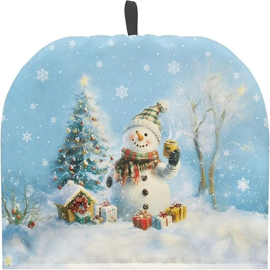 Cute Dogs Tea Cozy for Teapot - Insulated Soft Tea Cozie Covers Small Teapot Warmers for Keeping Warm, Dust Cover, Christmas