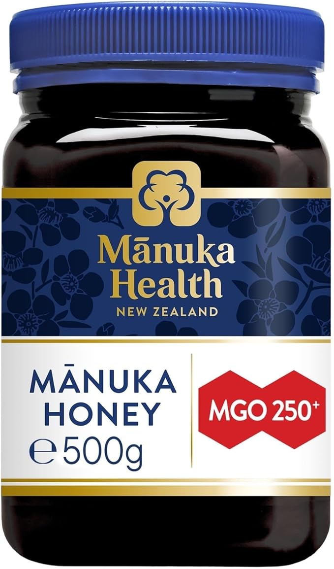 Manuka Health UMF 10+/MGO 263+ Manuka Honey (500g/17.6oz), Superfood, Authentic Raw Honey from New Zealand