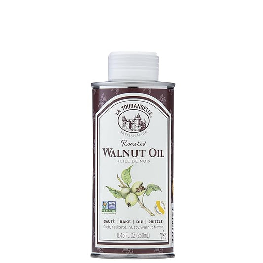 La Tourangelle, Roasted Walnut Oil, Plant-Based Source of Omega-3 Fatty Acid, Cooking, Baking, &