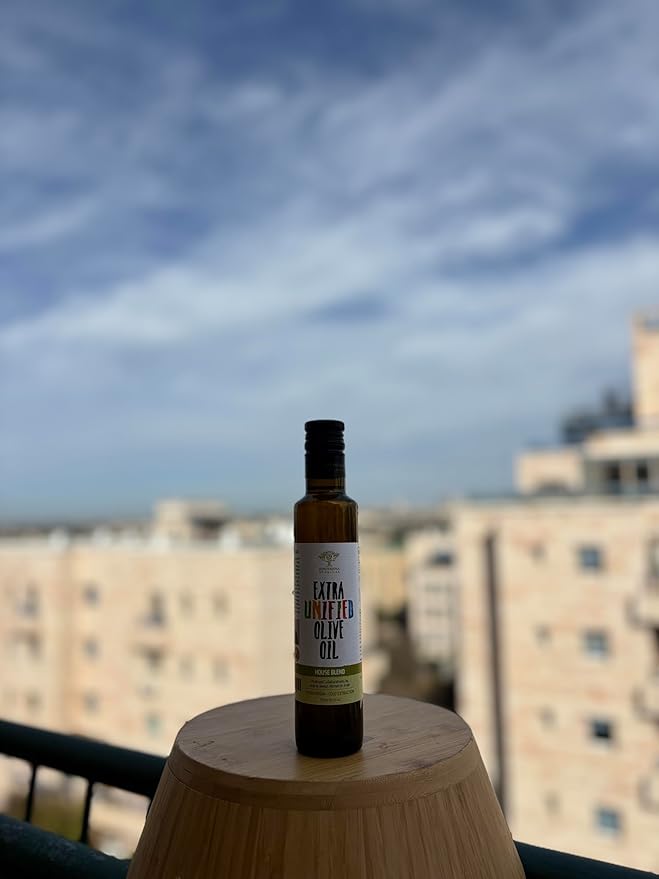 SINDYANNA OF GALILEE, Awarded Extra Virgin Olive Olive Oil, Cold Pressed, Made in Israel, Kosher, Vegan, Keto & Cold Presse, 250ml (Blend)