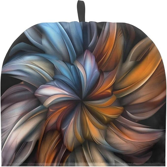 Generic Hudotybom Art Floral Pattern Tea Cozy for Teapot Insulated Large Teapot Cover to Keep Warm Tea Kettle Cover Machine Washable Coffee Pot Cloth Covers Kitchen Home Decorations, CZA49