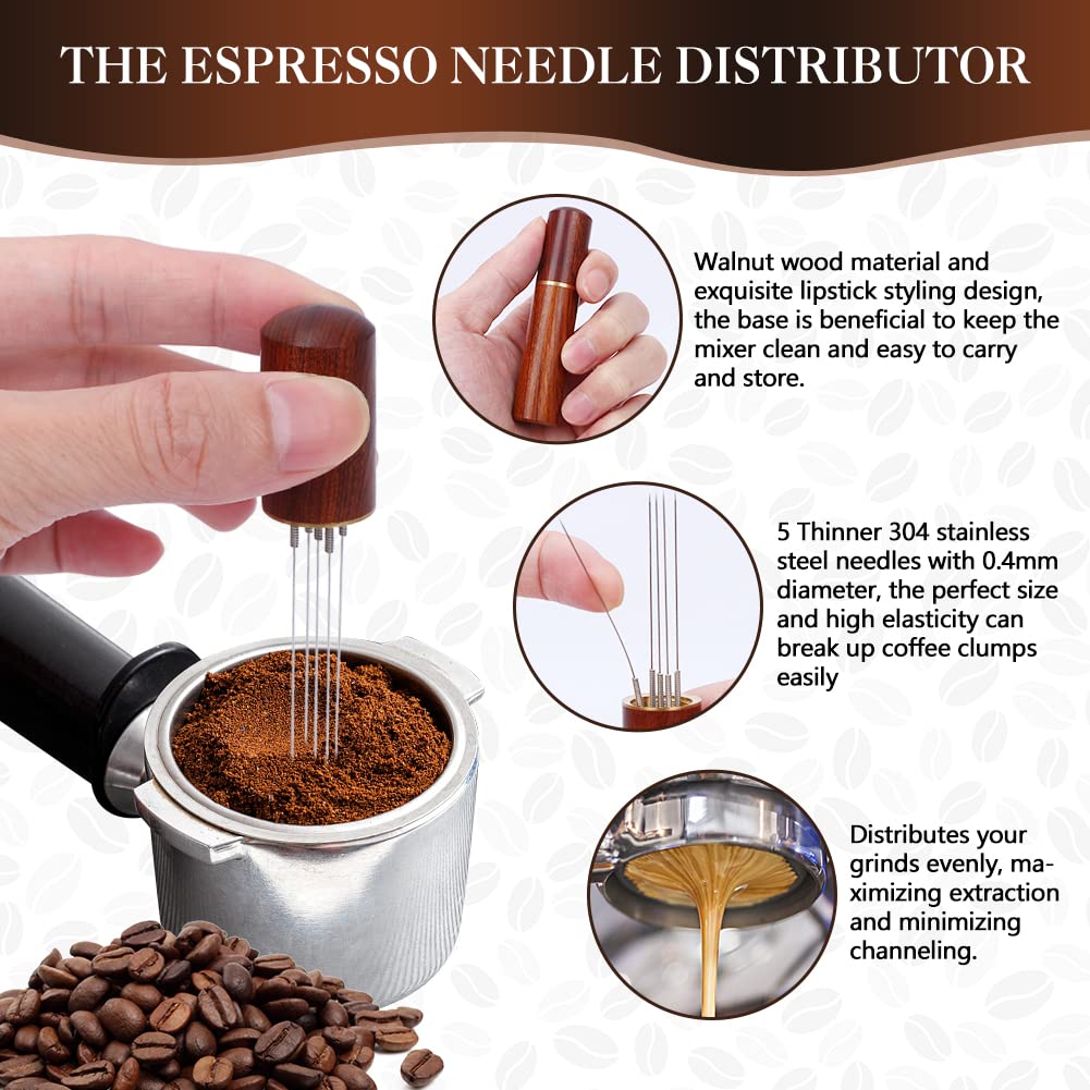 Y-Step 23 PCS Coffee Tamper Set, Espresso Accessories Kit Barista Kit, with Espresso Tamper 51mm
