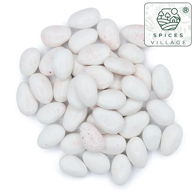 Spices Village Cherry Vanilla Jordan Almonds, Flavored, Crunchy Candy Coated Almonds, 32 oz, Ideal for Weddings, Baby Showers, Parties, Favors, and Gifting, Kosher Certified