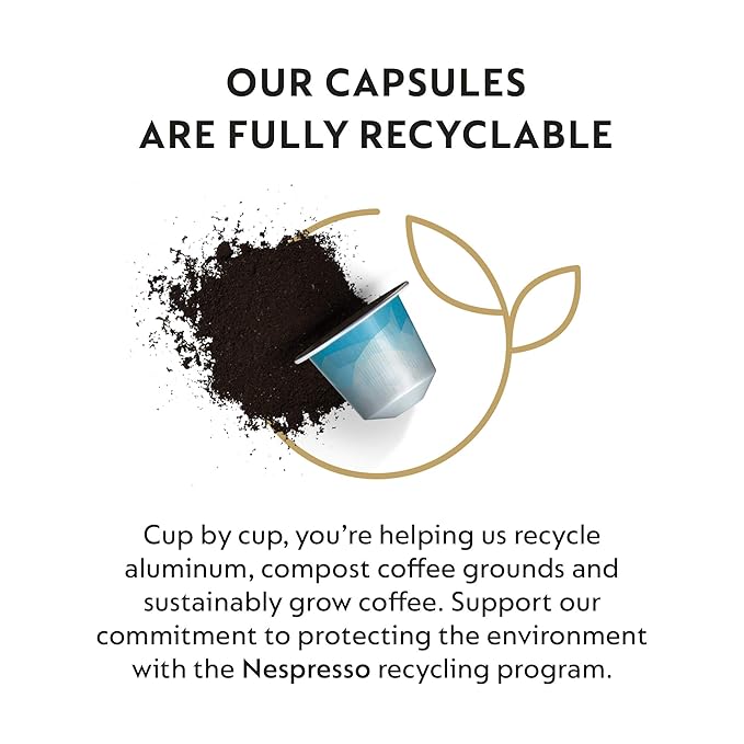 Nespresso Capsules Original Line, Iced Coffee Variety Pack, 40-Count Espresso Coffee Pods