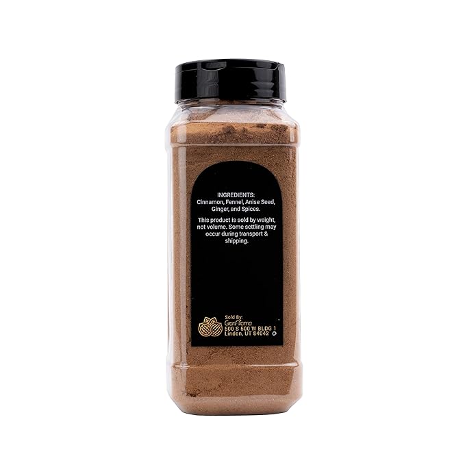 GranAroma Chinese Five Spice, Bold and Aromatic Flavor Profile, Seasoning for Stir-Fries, Roasted Meats, and Soups (1 Pound)