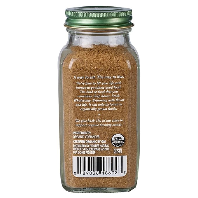 Simply Organic, Coriander Powder, 2.29 Oz (Pack of 2)