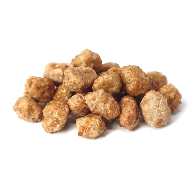 Toffee Peanuts 48 oz Resealable Bulk Bag - Premium Roasted & Sweetened Nuts, Perfect for Snacking, Baking, Holiday Treats & Gifting | 3 Pounds | Jaybee's Nuts