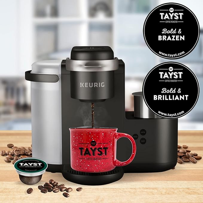 Tayst Coffee Pods, Bold Sampler Box Dark Roast, K Cups Compatible with Keurig Coffee Maker, Sustainable Single Serve, Pack of 240