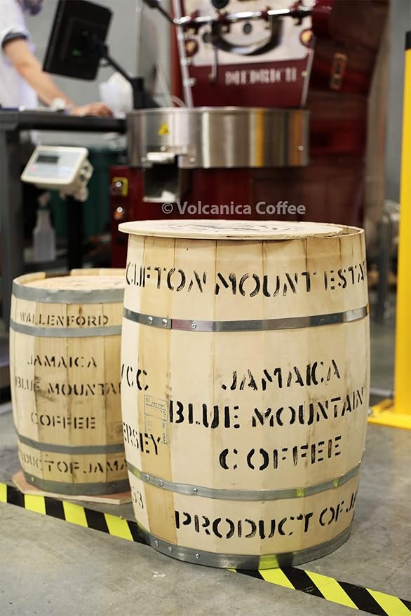 Jamaica Blue Mountain Peaberry Coffee, 100% Pure, Ground, Fresh Roasted, 5 lbs