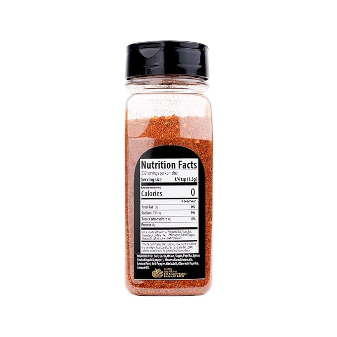 GranAroma Beer Can Chicken Rub, Savory & Spicy Blend, Seasoning for Grilled Chicken, Roasted Vegetables, BBQ Dishes (12.32 Ounce)