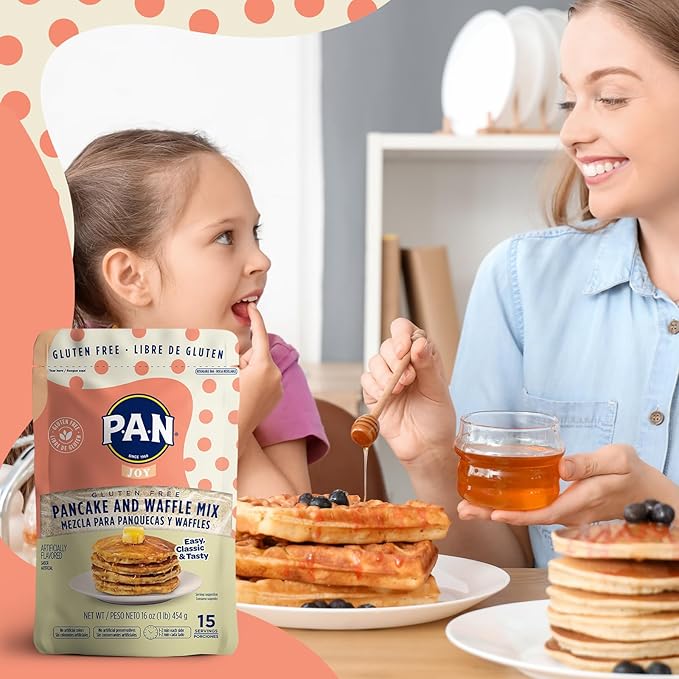 P.A.N Pancake and Waffle Mix ??Gluten Free 1 lb. (Pack of 1)