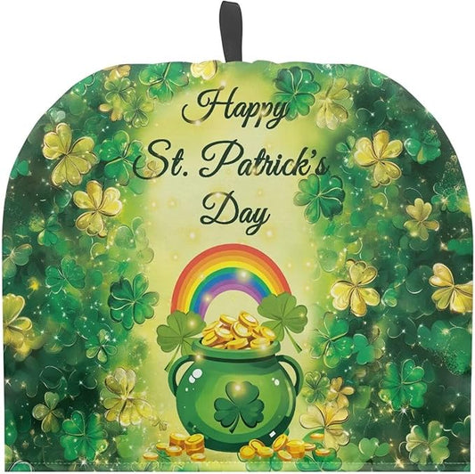 Hudotybom St Patrick Style Tea Cozy for Teapot - Insulated Large Cover to Keep Warm - Machine Washable Coffee Pot Cloth Cover - St Patrick Day Decorations