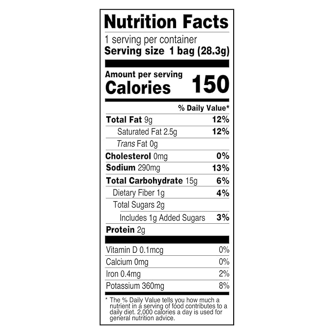 Utz Potato Chips, Barbeque - 1 Ounce (Pack of 60), Crispy Potato Chips Made from Fresh Potatoes, Crunchy Individual Snacks to Go, Cholesterol Free, Trans-Fat Free, Gluten Free Snacks