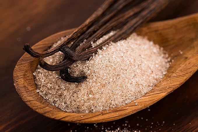 Pure Vanilla Bean Sugar - Made with Real Madagascar Pods & Pure Cane Sugar - For Cooking, Baking, & Additional Flavoring - A Sweet Substitute for Extract, Paste & Beans - 12 Oz