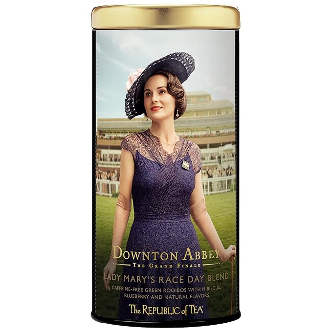 The Republic of Tea ??Downton Abbey Lady Mary?™s Race Day Herbal Tea Blend, 36 Tea Bags