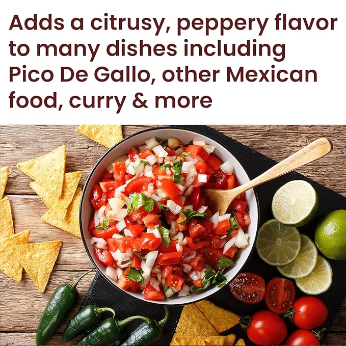 The Spice Way Cilantro Leaves - 1.25 oz - All-Natural Dried Cilantro Leaf Flakes, Perfect for Adding a Burst of Aroma and Taste to Your Cooking, Salads, and Salsas ??Dried Seasonings